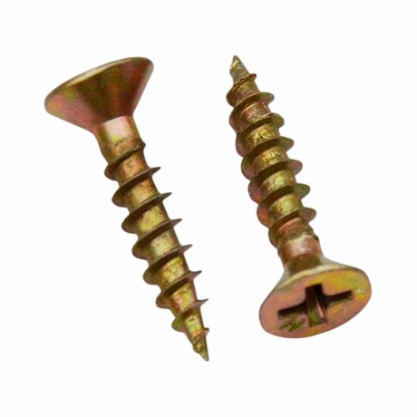 בורג לוח שבב מצופה אבץ